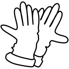 Gloves for gardeners, chemical resistant gloves, stain resistant gloves, painting gloves