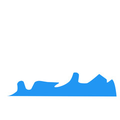 Obraz premium Ocean Wave Silhouette 