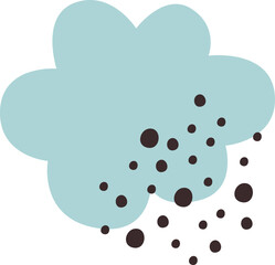Cloud Dotted Pattern