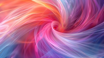 Obraz premium Vibrant Whirl: Abstract Blend of Purple and Pink