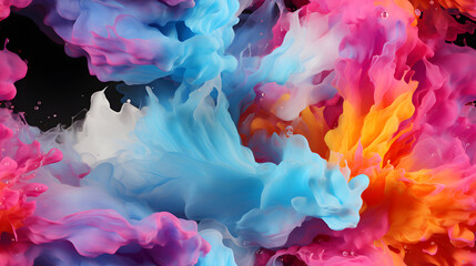 Fototapeta premium watercolor splash pattern abstract graphic poster background