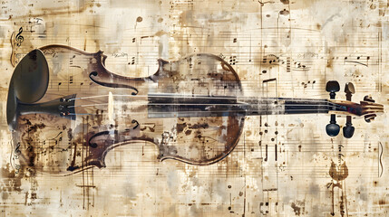 Harmonious Ensemble: The Aesthetics of Violin Notes on Classic Music Paper