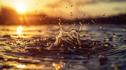 A vintage feel over Splash background