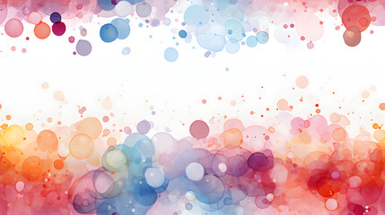 watercolor bubbles pattern abstract graphic poster background