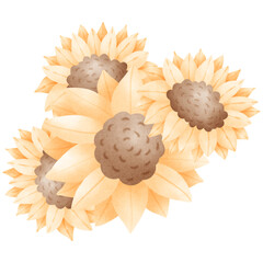 Sunny Sunflower Clipart Collection
