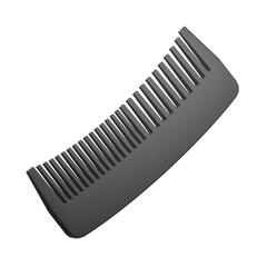 Hair Comb In 3d Illustration
