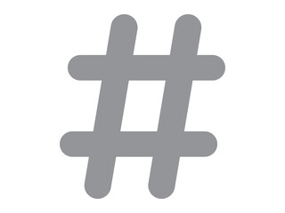Obraz premium Hashtag icon