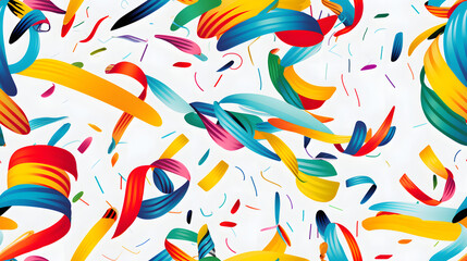 colorful animated pencils dancing twirling pattern abstract graphic poster background