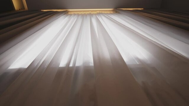 curtains on an electric drive or electric cornice