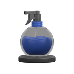 Spray Bottle In 3d Illustration

