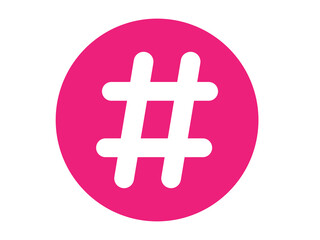 Hashtag icon