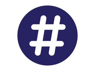 Hashtag icon