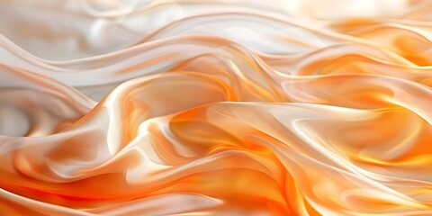 Fototapeta premium Shimmering Beauty: Elegant Gradient Dusty Gold Silk Satin Background. Concept Elegant Photoshoot, Silk Satin Backdrop, Dusty Gold Gradient, Shimmering Beauty