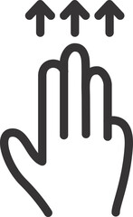 hand signs icon 