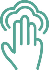 hand signs icon 