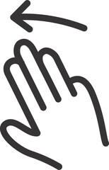 hand signs icon 
