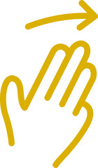 hand signs icon 