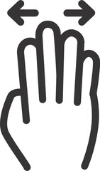 hand signs icon 