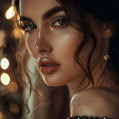 A fashion model with impeccable style, the portrait image exuding. Sharp focus, high quality, 8K Ultra HD.[A-0003]