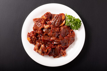 牛ハラミ焼肉用（味付）