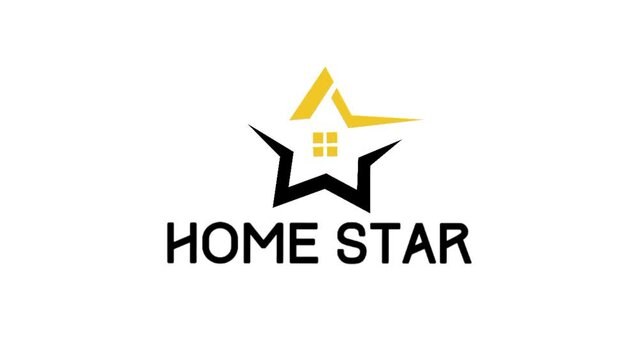 Home Star animation, the logo is inspired by the shape of a star and the roof of a house, and this logo is very suitable for a real estate and construction company.