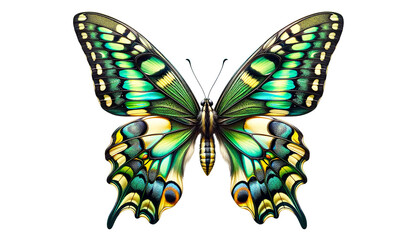 Obraz premium butterfly isolated on white background 