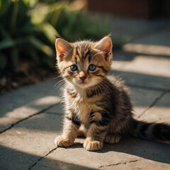 Naklejka premium International Cat Day