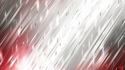 Abstract red and silver streaks dynamic background