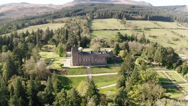 Brodick Castle, 19th-Century Baronial Castle, Gardens