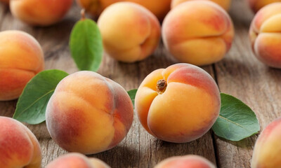 Ripe apricots in various shades of yellow and orange with some red blushes, each having a smooth texture visible with natural imperfections on the skin.