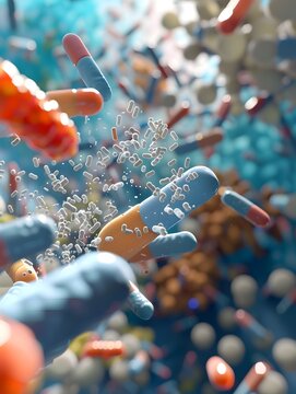 Comparative of Bacteriostatic and Bactericidal Antibiotics Mechanisms in D