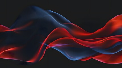 Red and blue abstract wave texture