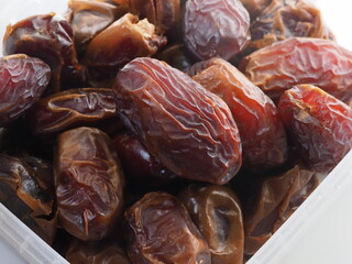 dried dates close up delicious fruit