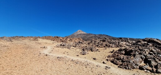 Pico del Teide, or Mount Teide, is a volcano on Tenerife in the Canary Islands, Spain. Its summit is the highest point in Spain and the highest point above sea level in the islands of the Atlantic