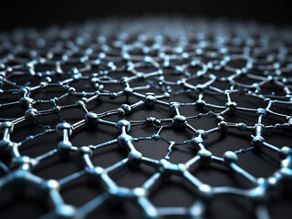 Obraz premium Application of graphene for binary number display. Generative AI