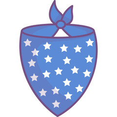 American  neckerchief