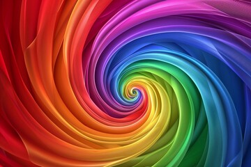 Colorful spirals abstract background