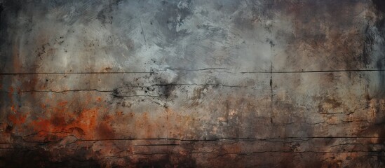 Fototapeta premium Copy space image of a grungy metal background