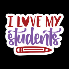 I Love My Students