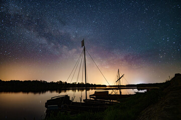 toue sous les étoiles