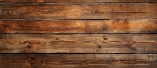 Fototapeta premium An image featuring an aged wooden background texture of an old wall with ample copy space