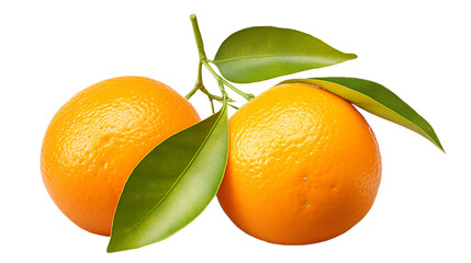 A clementine with Transparent background.