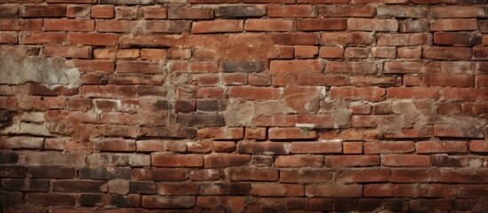 Fototapeta premium Free copy space image of a brick wall texture perfect for product or advertising design