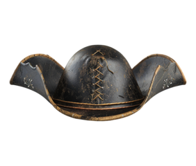 Pirate hat isolated on transparent background