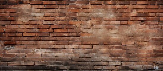 Obraz premium copy space image of a solid brick wall