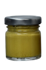 kitchen sauce pepper seasoning ketchup mustard and mayonnaise seasoning in glass jar