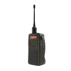 radio walkie-talkie Isolated on transparent background