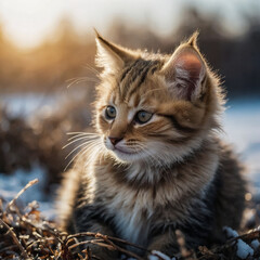 Fototapeta premium International Cat Day