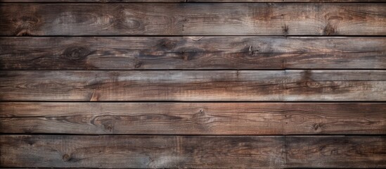 Fototapeta premium An aged wooden wall with a rustic texture serves as the captivating background in this copy space image