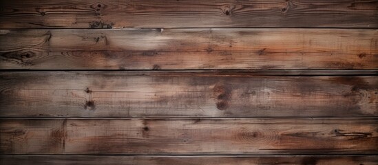 Fototapeta premium An aged wooden backdrop creating a nostalgic and rustic atmosphere perfect as copy space image